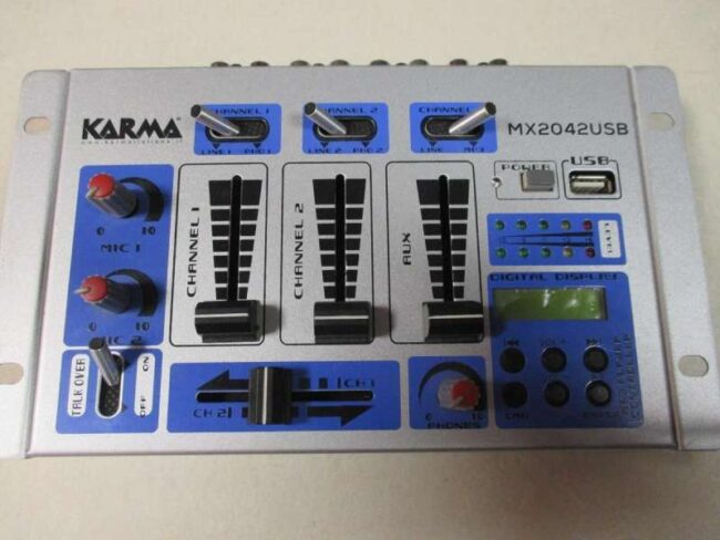 mixer dj karma mx2402 usb