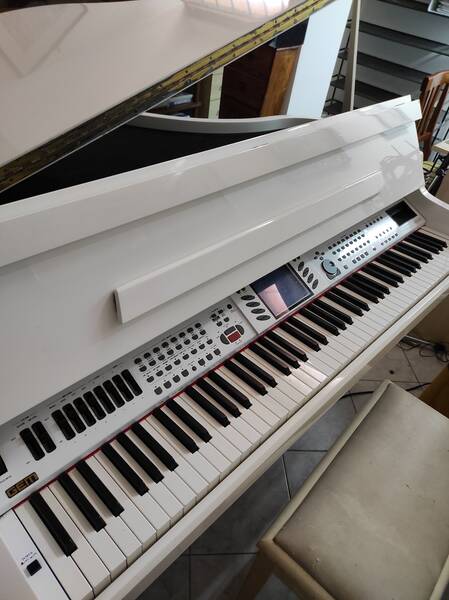 piano gem gps 2600 bianco perfette condizioni