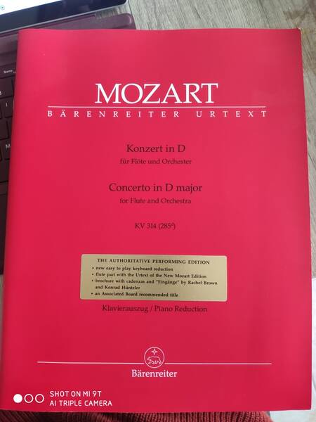 mozart-concerto in d major per flauto e orchestra