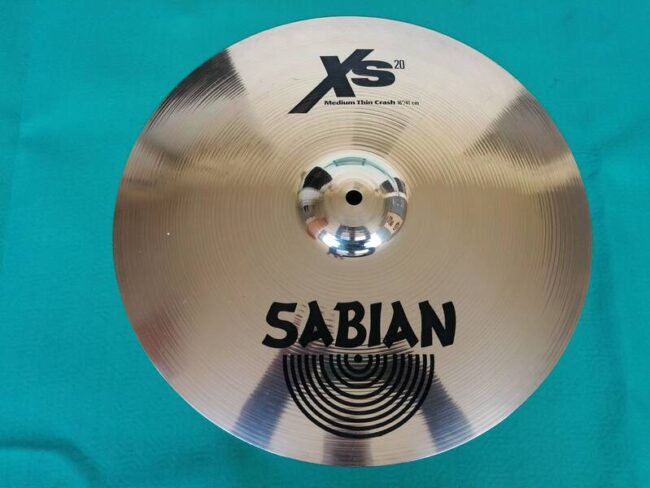 piatto sabian xs20 medium thin crash 16/41