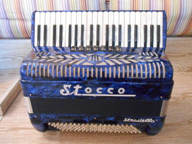 vendo stupenda fisarmonica stocco blu