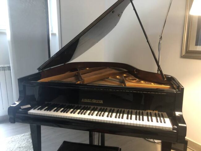 vendo pianoforte mezza coda august forster lobau