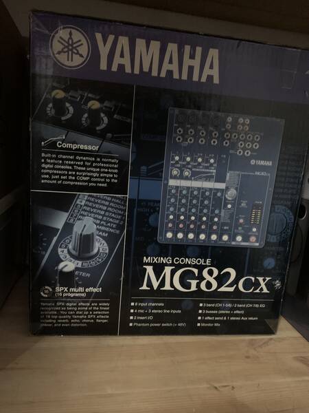 vendo mixer yamaha mg82 cx