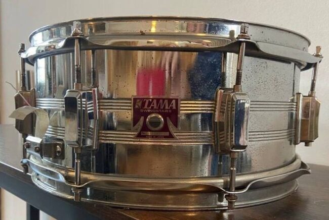 vendo rullante tama swingstar in metallo anni 80