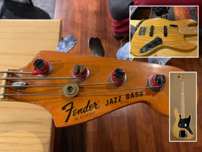 fender jazz bass 1977 originale