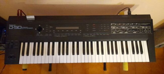 vendo tastiera vintage roland d 50