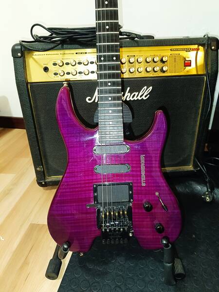 ultra rara steinberger gm4ta purple flame