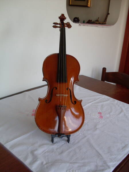 vendesi violino 4/4 montato barocco