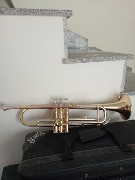 vendo tromba bach tr655 come nuova con custodia oribinale