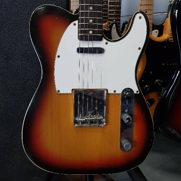 fender - telecaster year 1969 sunburst double bound binding ultra rare! - spedizione gratis