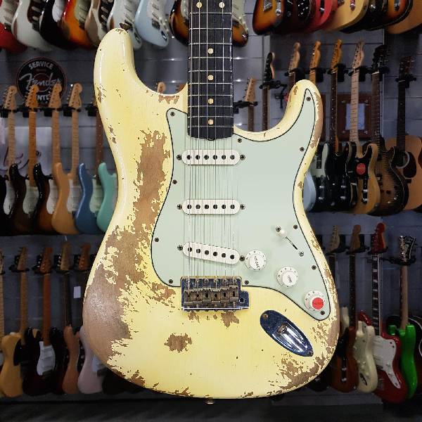 fender - custom shop ltd 60 dualmag ii stratocaster relic - spedizione gratis