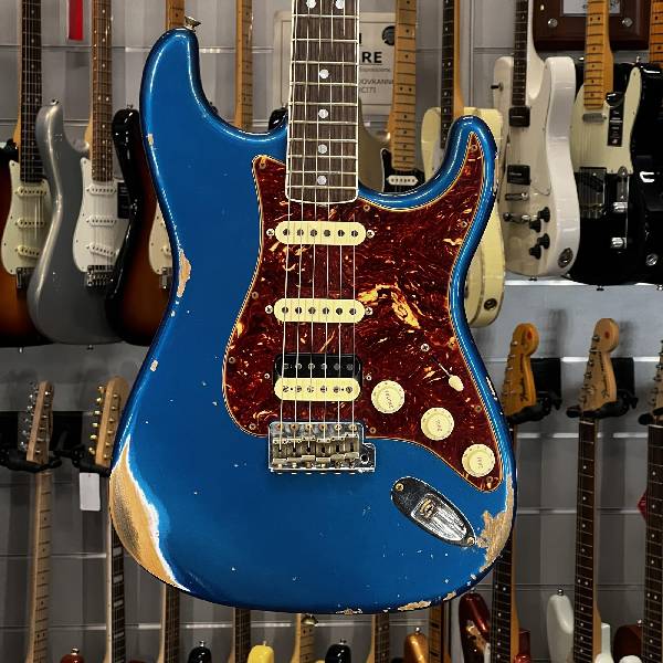 fender - stratocaster custom shop ltd 67 hss aqua marine metallic - spedizione gratis