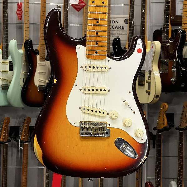 fender - custom shop 58 stratocaster relic chocolate - spedizione gratis