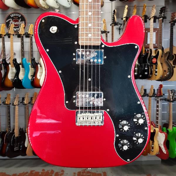 fender - american professional telecaster deluxe shawbucker candy apple red - spedizione gratis