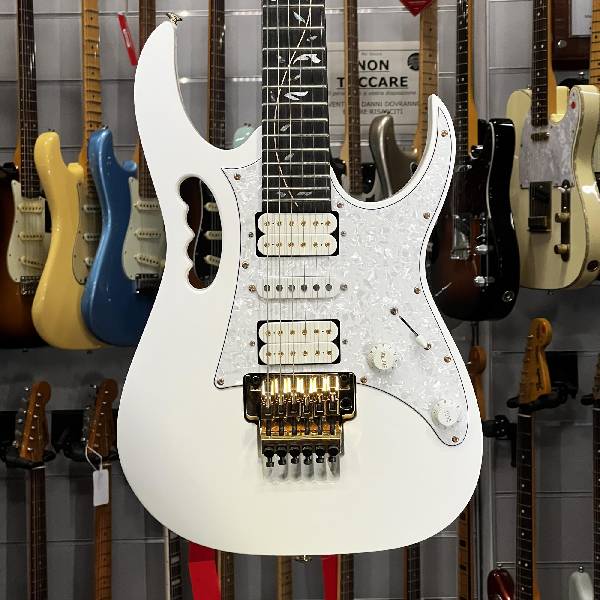 ibanez - jem 7 vp wh premium + bag - spedizione gratis