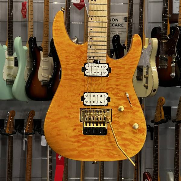 charvel - pro mod dk24 hh fr m dark amber - spedizione gratis