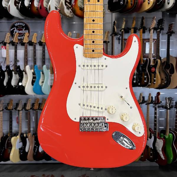 fender - stratocaster classic 50 fiesta red - spedizione gratis