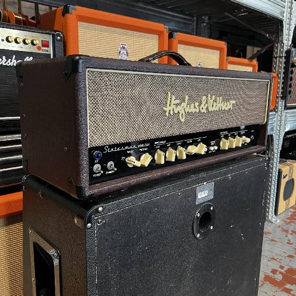 hughes & kettner - statesman dual el34 + footswitch - spedizione gratis