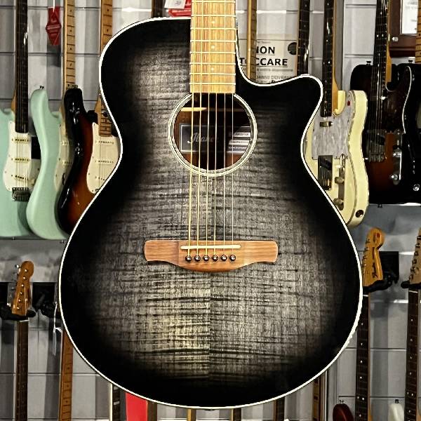 ibanez - aeg 70 tch transparent charcoal burst - spedizione gratis