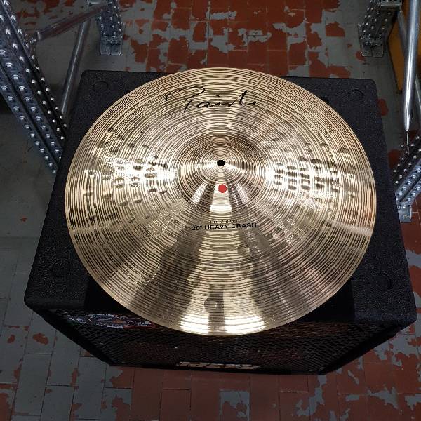 paiste - precision 20 heavy crash signature - spedizione gratis