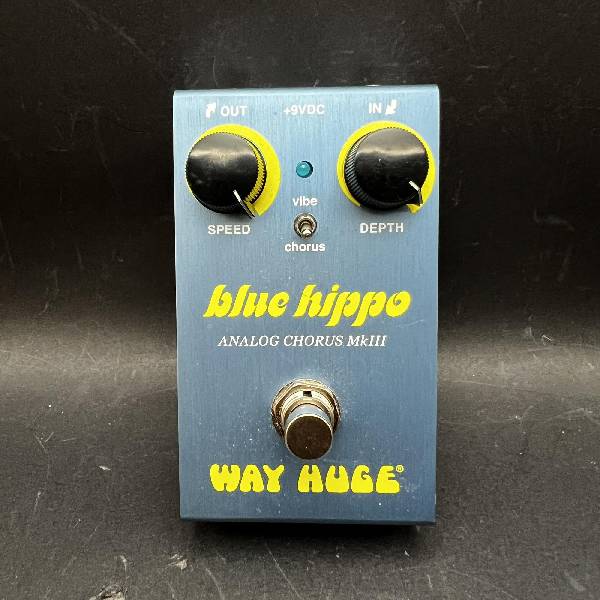 way huge dunlop - blue hippo mkiii analog chorus