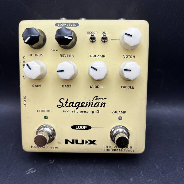 nux - stageman floor acoustic preamp