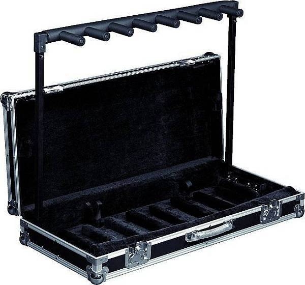 rockbag by warwick rs20855b1 supporto multiplo con flightcase 7 st.