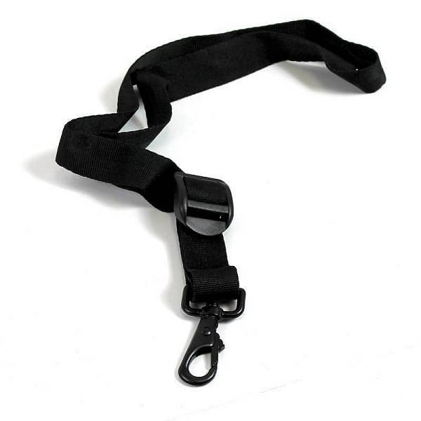 extreme saxstrapbk a tracolla in nylon regolabile per sax colore nero