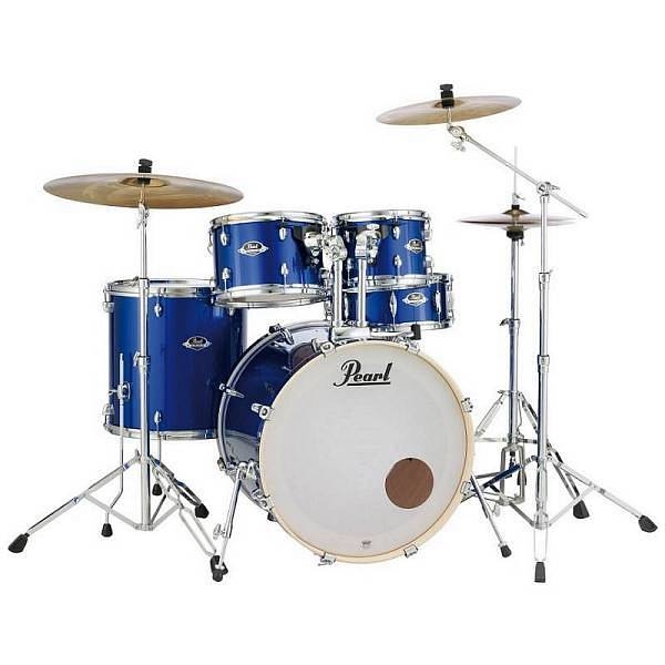 pearl export exx 725 sbr high voltage blue - set batteria acustica