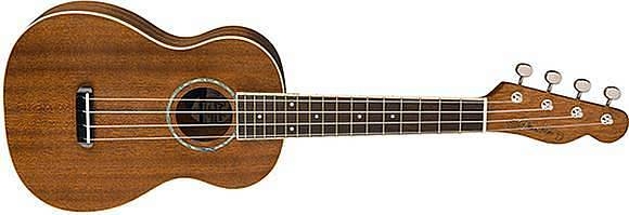 fender zuma concert uke natural - ukulele