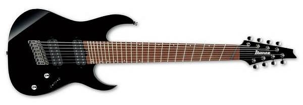 ibanez rgms8bk black