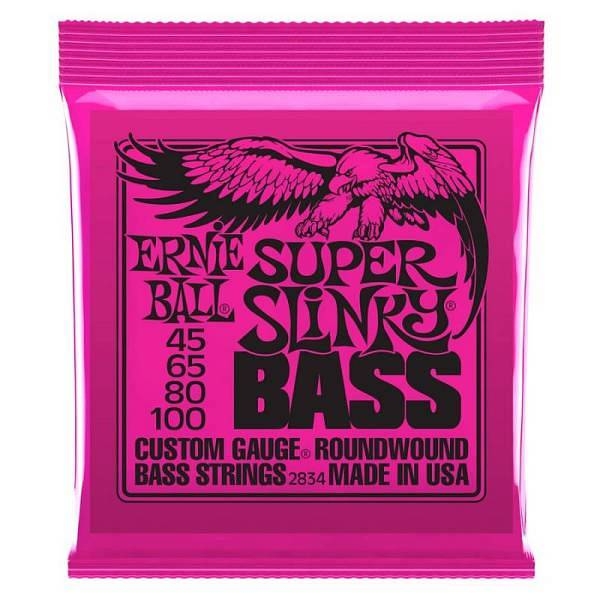 ernie ball 2834 nickel wound super slinky 45-100