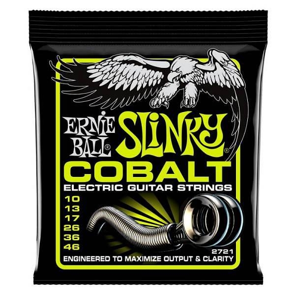 ernie ball 2721 cobalt regular slinky 10-46