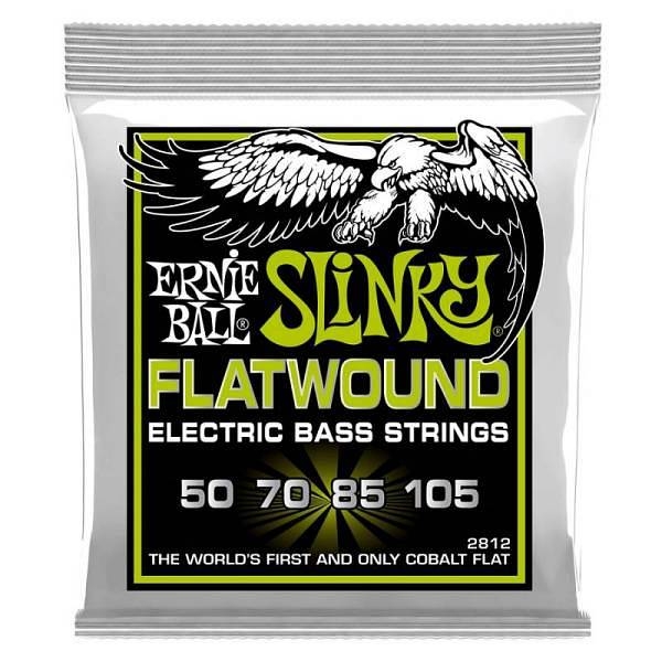 ernie ball 2812 regular slinky flatwound 50-105