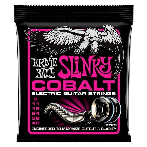 ernie ball 2723 cobalt super slinky 9-42