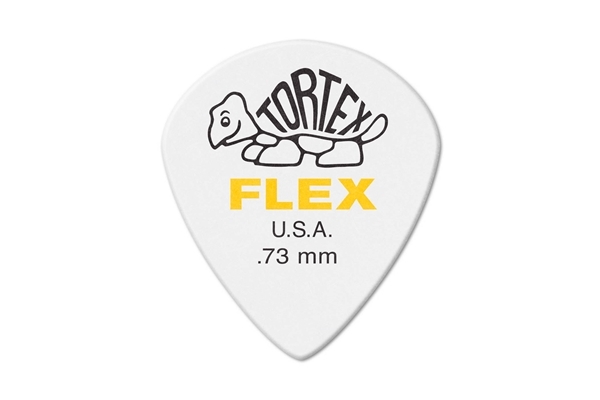 dunlop 466r073 tortex flex jazz iii xl .73 mm bag/72