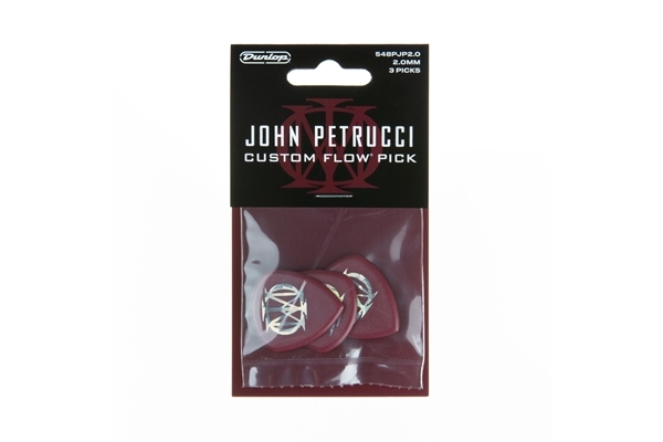 dunlop 548pjp2.0 john petrucci flow 2.0 mm player's pack/3