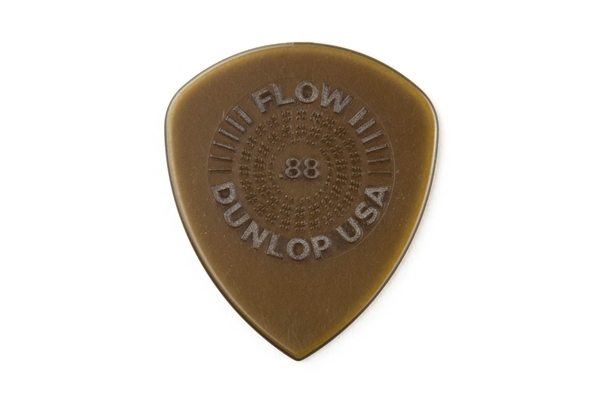 dunlop 549p088 flow standard grip .88 mm player's pack/6