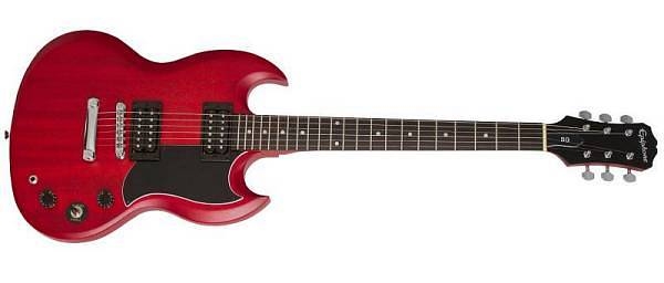 epiphone sg special ve vintage worn vintage cherry- chitarra elettrica diavoletto