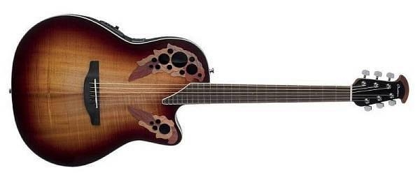 ovation ce 48 p-koab celebrity elite koa burst - chitarra elettroacustica