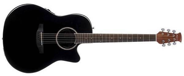 applause by ovation ab 24 ii-5 black - chitarra elettroacustica