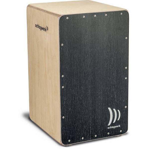 schlagwerk cp5003 - cajon precise os black silver