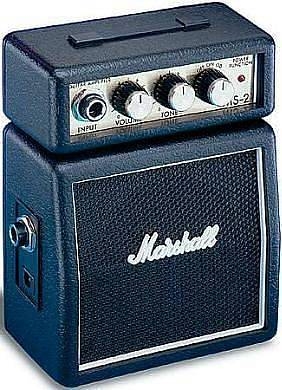 marshall ms-2 mini amp - versione standard nera - amplificatore mini