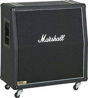 marshall 1960 a - cassa per chitarra 300w 4x12 - switchable mono / stereo angled