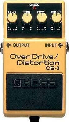 boss os-2 overdrive distortion