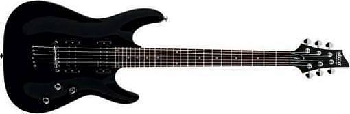 schecter omen 6 blk