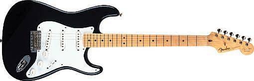 fender eric clapton stratocaster mn black