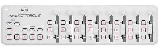 korg nanokontrol 2 white