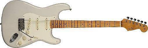 fender eric johnson stratocaster mn white blonde