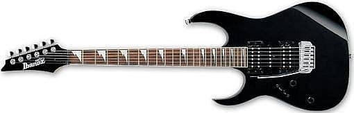 ibanez grg170dxl-bkn black night chitarra elettrica mancina - chitarra elettrica mancina nera